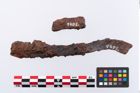Etikett zu Eisenmesser (NHMW-PRAE-001405)